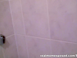Horny Step mom Darling Loves Her Shower Head!