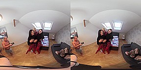 Horny StepDad Bangs PAWG Party Girls Zuzu Sweet & Lady Gang - PornoDanVR