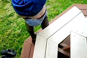 Horny homemade shemale movie with Outdoor, Lingerie scenes