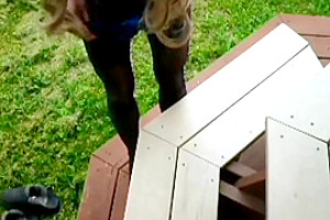 Horny homemade shemale movie with Outdoor, Lingerie scenes