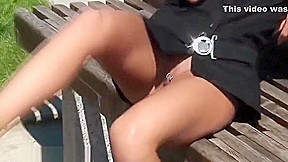 Horny porn movie Public Nudity , take a look
