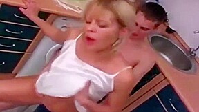 Horny sex scene