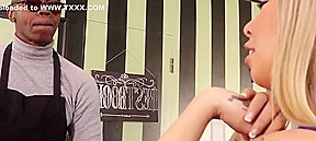 Horny wife orders a big cock from bartender