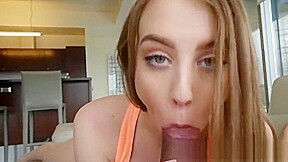 HornySis stepsister sucks her Step brothers cock and then fucks him
