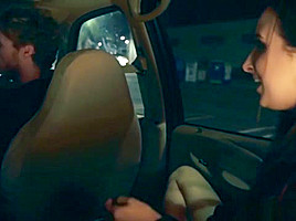 Hot Brunette Ashley Adams Fucked In Car