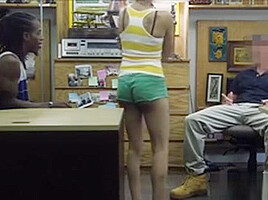 Hot Girl Pawned At The Pawnshop By Her Black Bf For Cash