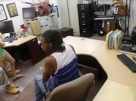 Hot Girl Pawned At The Pawnshop By Her Black Bf For Cash