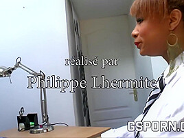 Hot Job Interview With Young Ebony Girl