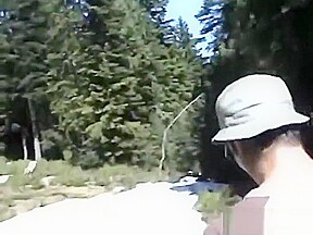 Hot Milf Blowing A Cock In The Woods