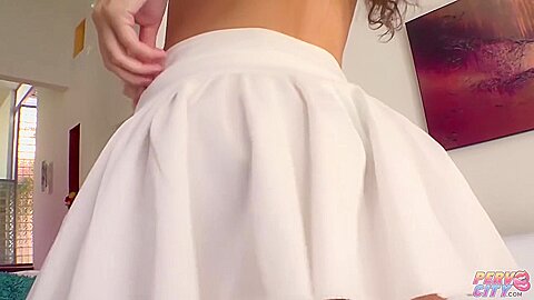 Hot White Girl Dripping Anal Creampie With Bbc