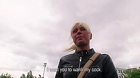 Hot and sexy Spanish chick gets fucked at her work station