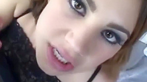 Hot blonde skillfully sucks a big dick