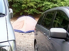 Hot camping fun with the busty Kanno Sayuki