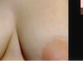 Hot chubby girl play on chatroulette