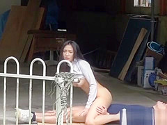 Hot japanese av model is a horny MILF enjoying a fucking
