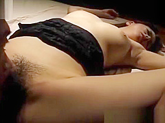 Hot japanese babe getting her hairy part4