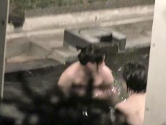 Hot looking Asian dolls pounding nude bodies into water nri051 00