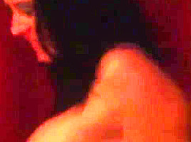 Hot swingers having fun on floor
