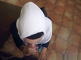 Hot tiny teen 18+ Hungry Woman Gets Food and Fuck