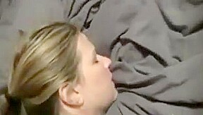 Hot wife blowjob and sex with cumshot