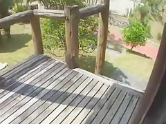 Hottest Japanese chick Neiro Suzuka in Crazy Doggy Style, Outdoor JAV scene