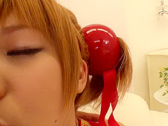 Hottest Japanese chick in Amazing JAV censored POV, Hairy scene