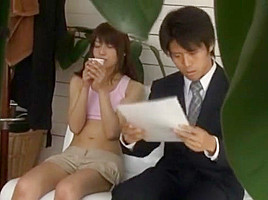 Hottest Japanese girl Airi Misora in Best , Outdoor JAV clip