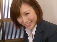 Hottest Japanese girl Nanako Mori in Horny Stockings, Big Tits JAV scene