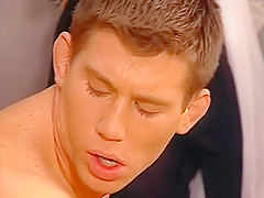 Hottest male pornstar in exotic blowjob, uniform homo sex scene