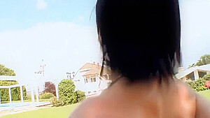 Hottie Gets Fucked On The Sofa After Sucking A Hard Cocks