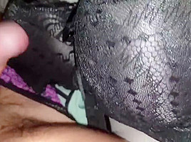 Hubby Wanking In Knickers