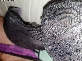Hubby Wanking In Knickers
