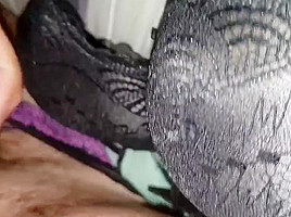 Hubby Wanking In Knickers