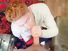 Hung Ginger Morning Blow And Fuck