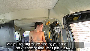 Hungarian amateur bangs in uk cab