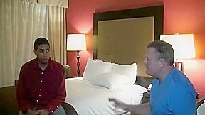 Husband pays an ebony guy to please his wife