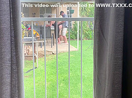 I Caught My Neighbours Fucking Outside In The Backyard 9 Min