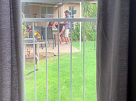 I Caught My Neighbours Fucking Outside In The Backyard 9 Min