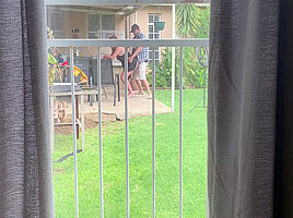 I Caught My Neighbours Fucking Outside In The Backyard 9 Min