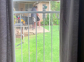 I Caught My Neighbours Fucking Outside In The Backyard 9 Min