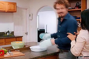 I Go Back And Forth Between My Husband And His Stepbros Dick With Codey Steele