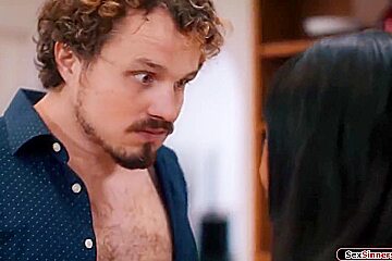 I Go Back And Forth Between My Husband And His Stepbros Dick With Codey Steele