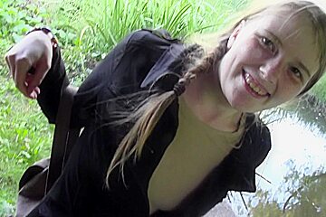 I tear my hot girlfriend’s pantyhose and drill her beaver