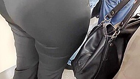 I touched big butts milfs in tight pants