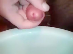 Im Badezimmer gewichst