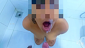 In The Bathroom, I Surprise My Stepbrother On Me, And My Stepfather Almost Discovers Us Fucking