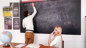 India Summer in Dicked Down In Detention