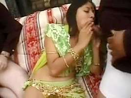 India girl Amalya gangbang