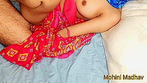 Indian Desi Bhabhi Fucking In Saree In Suhagraat Hindi Audio - Mohini Madhav