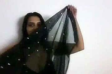 Indian in Darksome Saree